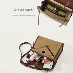 Elegant Top - Handle Bag for Women - Daily Commute & Crossbody Bag - VOTVO