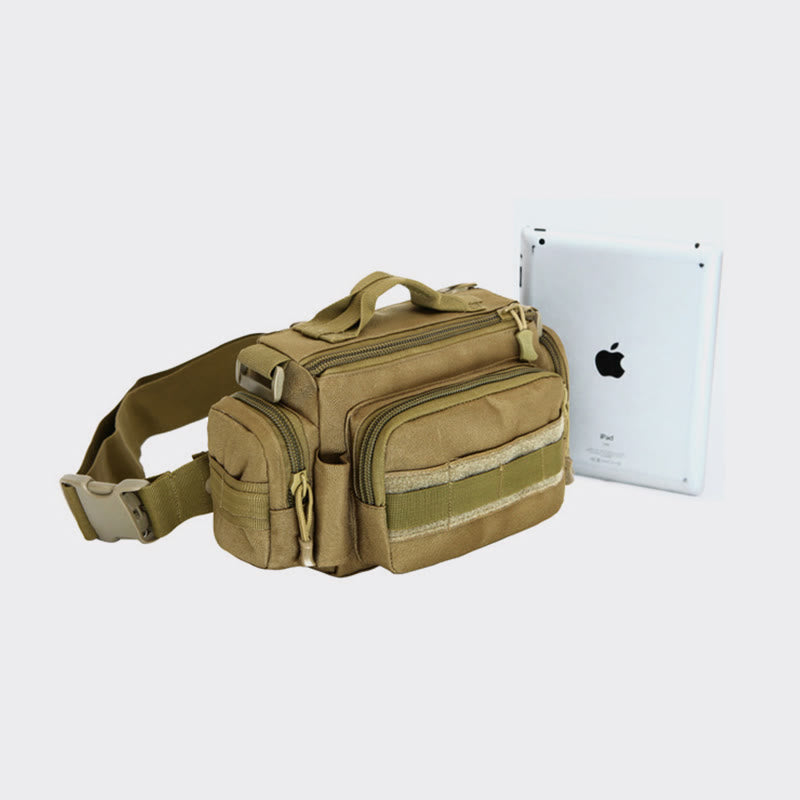 Marsupio multiuso da esterno per uomo - Grande borsa a tracolla per equitazione e uso quotidiano