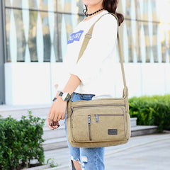 Crossbody Bag for Men | Vintage Outdoor Canvas Business Shoulder Bag