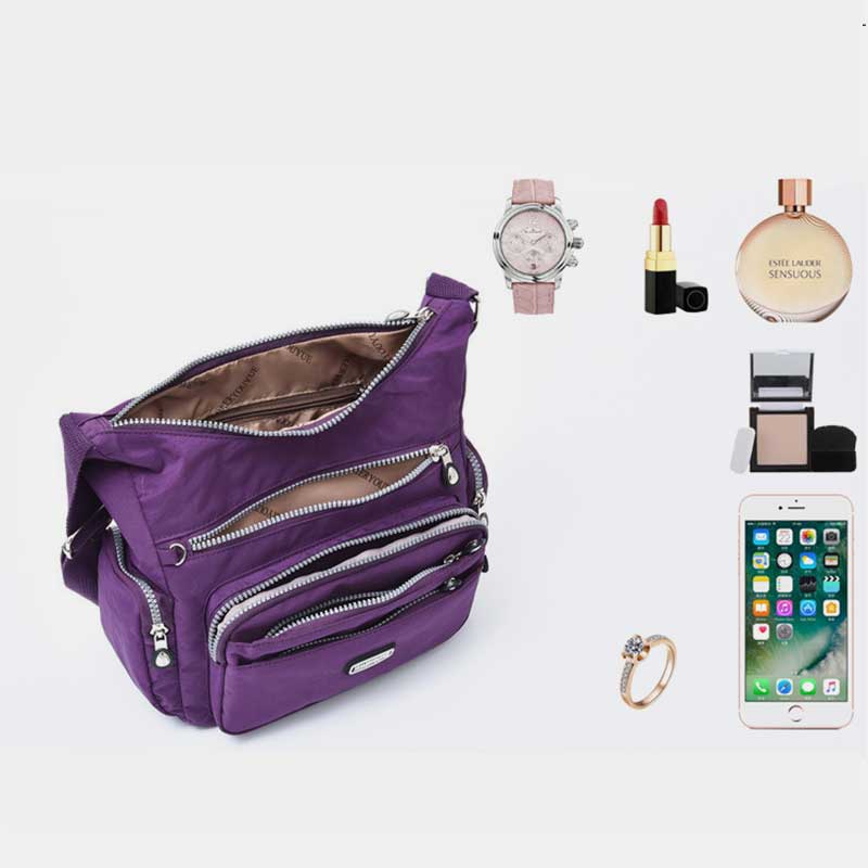 Waterproof Multi - Pocket Nylon Crossbody Bag – Practical, Stylish, and Ready for Any Adventure - VOTVO