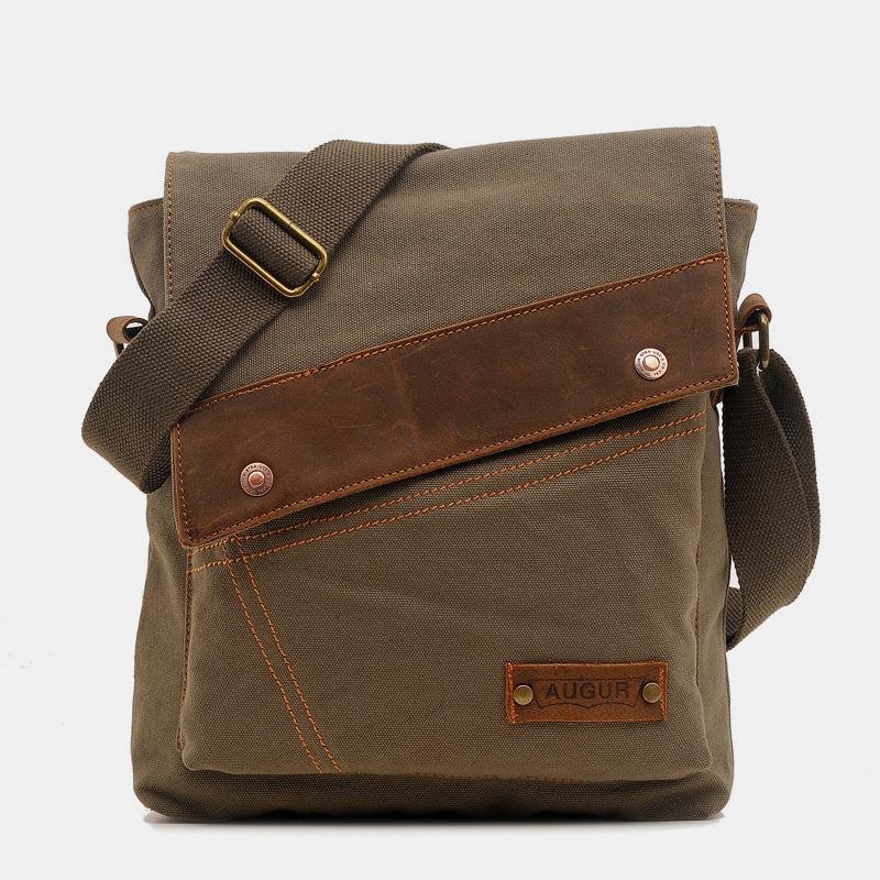 Large Capacity Retro Canvas Crossbody Bag for Women – Stylish & Practical Daily Tote