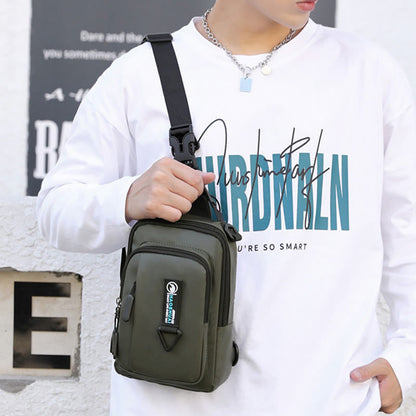 Practical Crossbody Sling Bag for Men – Waterproof Travel Satchel Purse