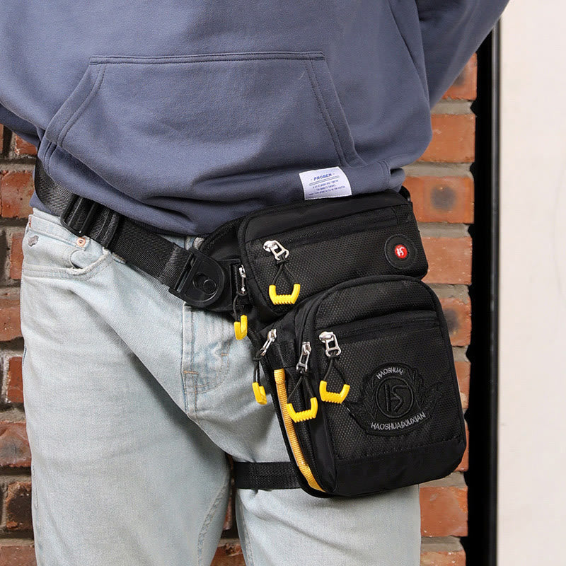 Anti-Theft Nylon Waist & Leg Bag for Men – Tactical Outdoor Gear