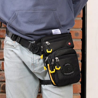 Anti-Theft Nylon Waist & Leg Bag for Men – Tactical Outdoor Gear