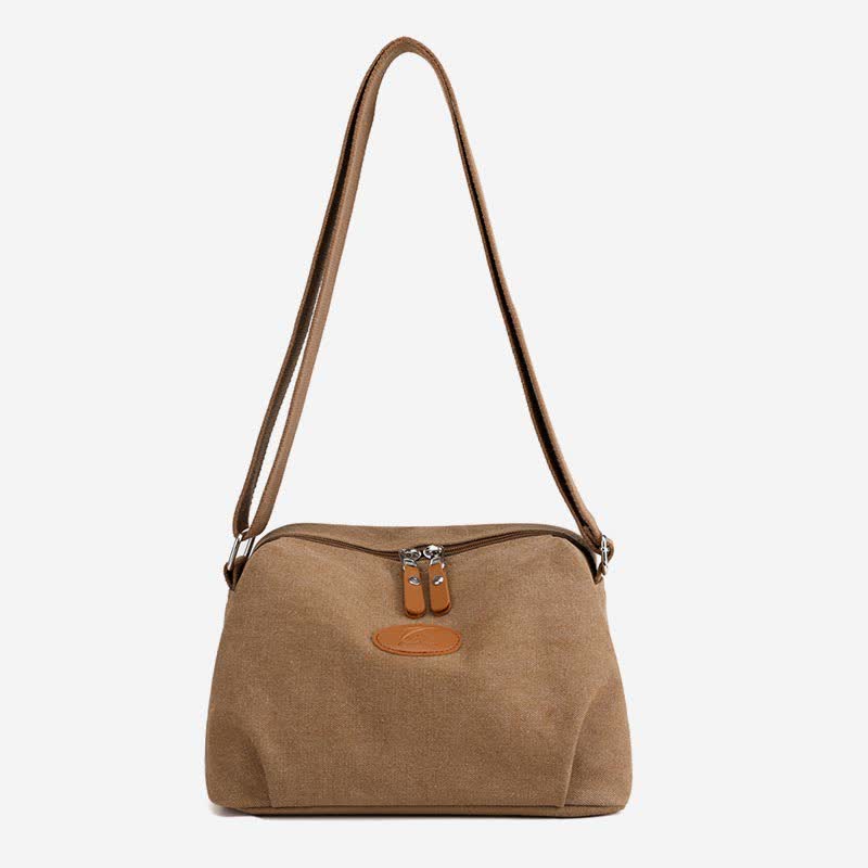 Lightweight Canvas Crossbody Bag for Women | Small Shoulder Purse