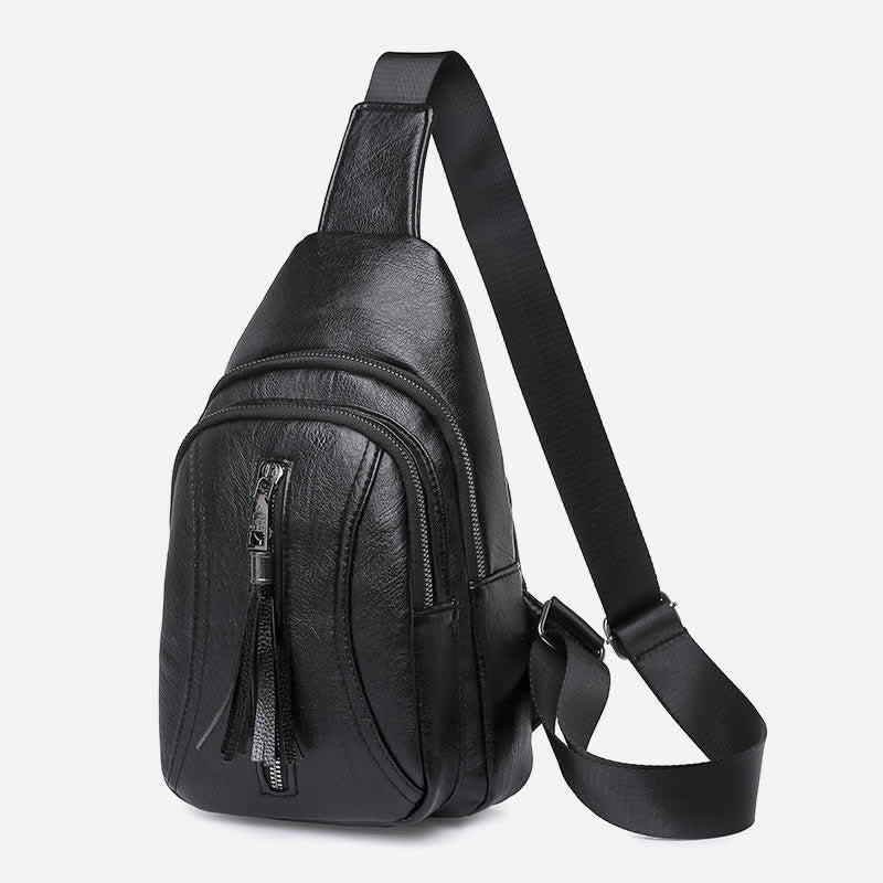 Fashionable Waterproof Sling Bag for Women - Crossbody Purse with Adjustable Strap