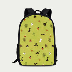 Funny Pumpkin Backpack for Halloween Party – Daily Travel Schoolbag