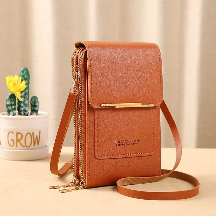 French shell shoulder bag, perfect for many styles