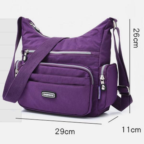 Waterproof Multi - Pocket Nylon Crossbody Bag – Practical, Stylish, and Ready for Any Adventure - VOTVO