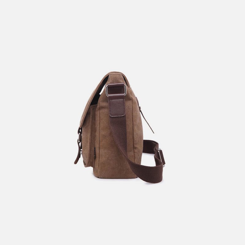 Messenger Bag for Men – Large Capacity Canvas Shoulder Bag for Casual & Daily Use - VOTVO