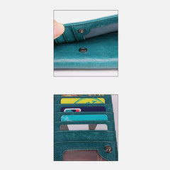 Genuine Leather RFID Vintage Wallet for Women - VOTVO