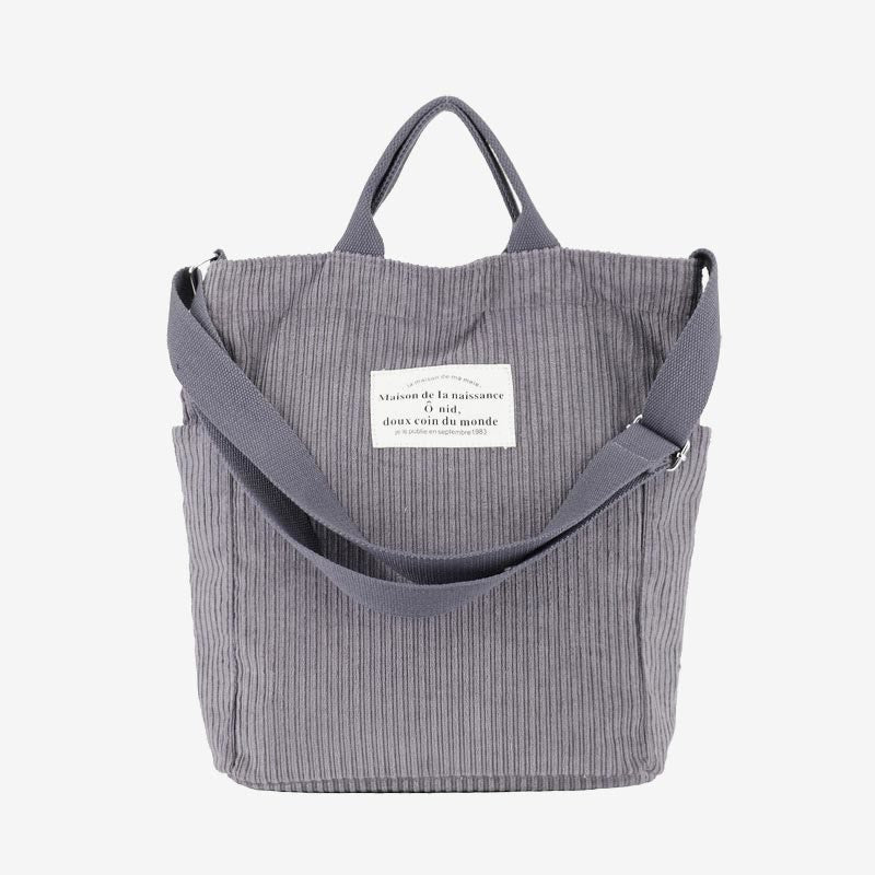 Tote Bag for Women - Retro Large Size Traveling Canvas Handbag