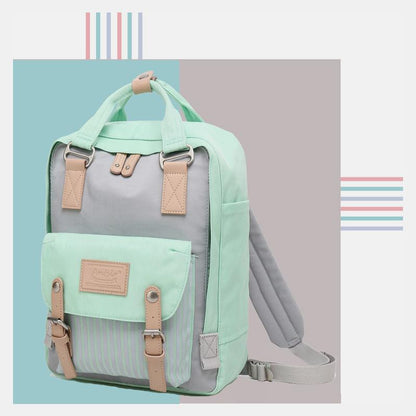 Large Capacity Vintage Laptop Backpack for Women – Multi - Pocket, Stylish & Durable for School & Travel - VOTVO