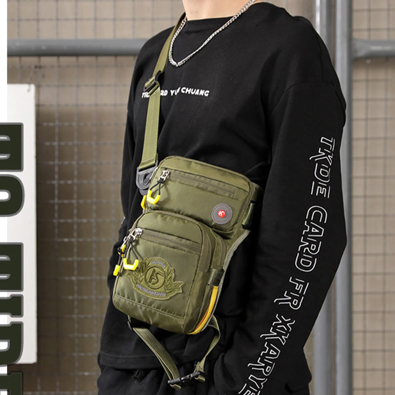 Anti-Theft Nylon Waist & Leg Bag for Men – Tactical Outdoor Gear