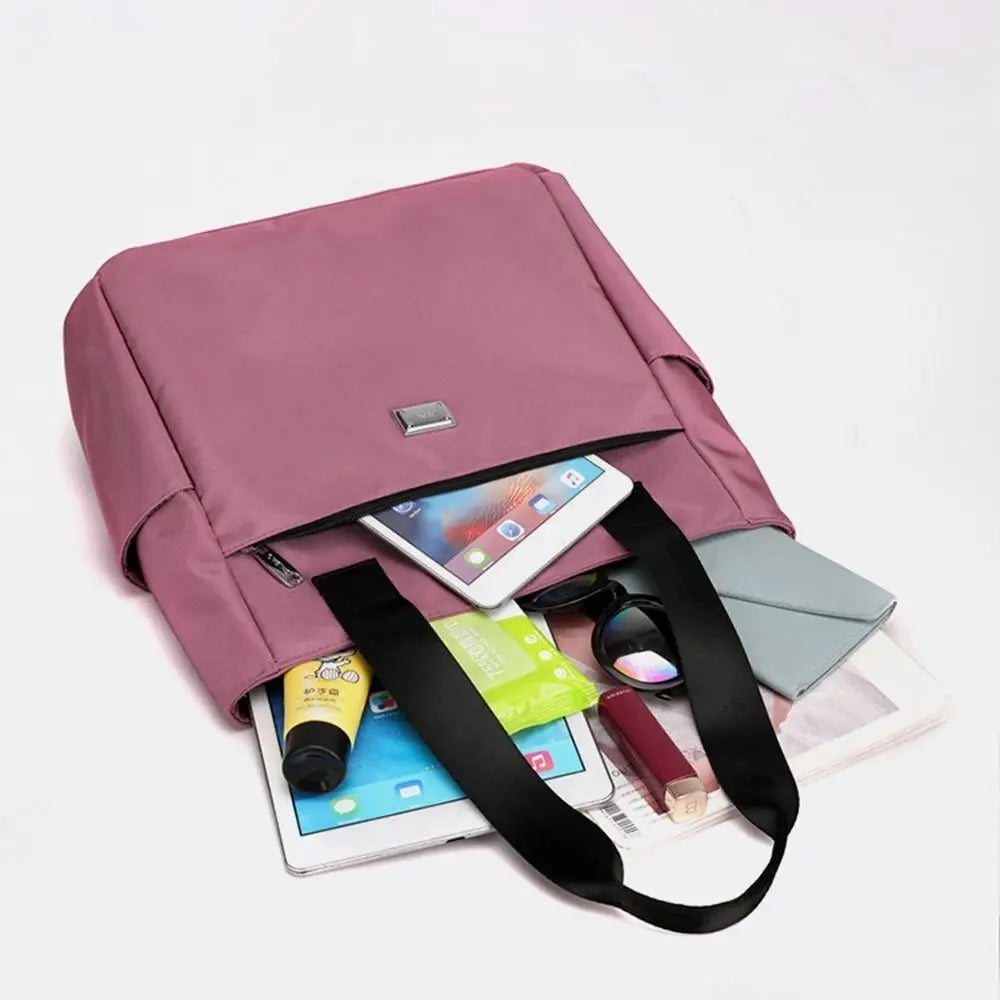Lumara™ – Waterproof Lightweight Nylon Tote Shoulder Bag