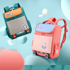 All-In-One Lightweight Reflective Backpack for Students - Durable Primary School Bag