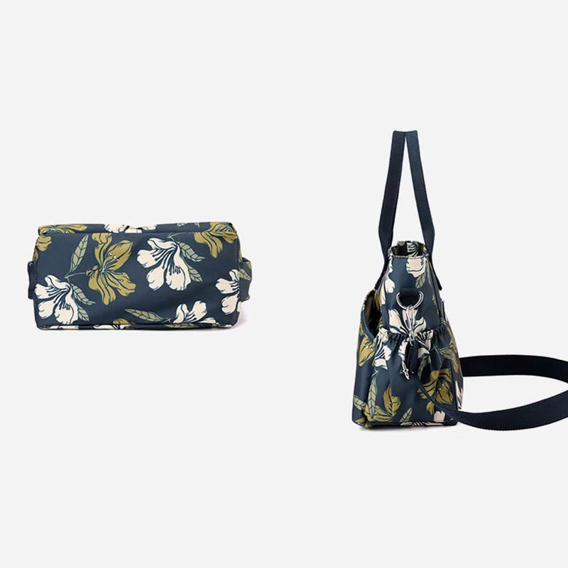 Top-Handle Bag for Women – Ethnic Flower Style Crossbody Handbag, Versatile & Stylish