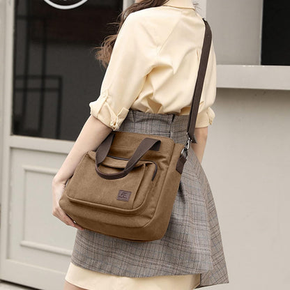 Versatile Women's Canvas Bag: A Stylish Small Bag for Work and Beyond