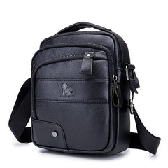 Genuine Leather Vintage Crossbody Bag for Men – Stylish Shoulder Bag - VOTVO