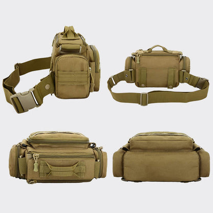 Marsupio multiuso da esterno per uomo - Grande borsa a tracolla per equitazione e uso quotidiano