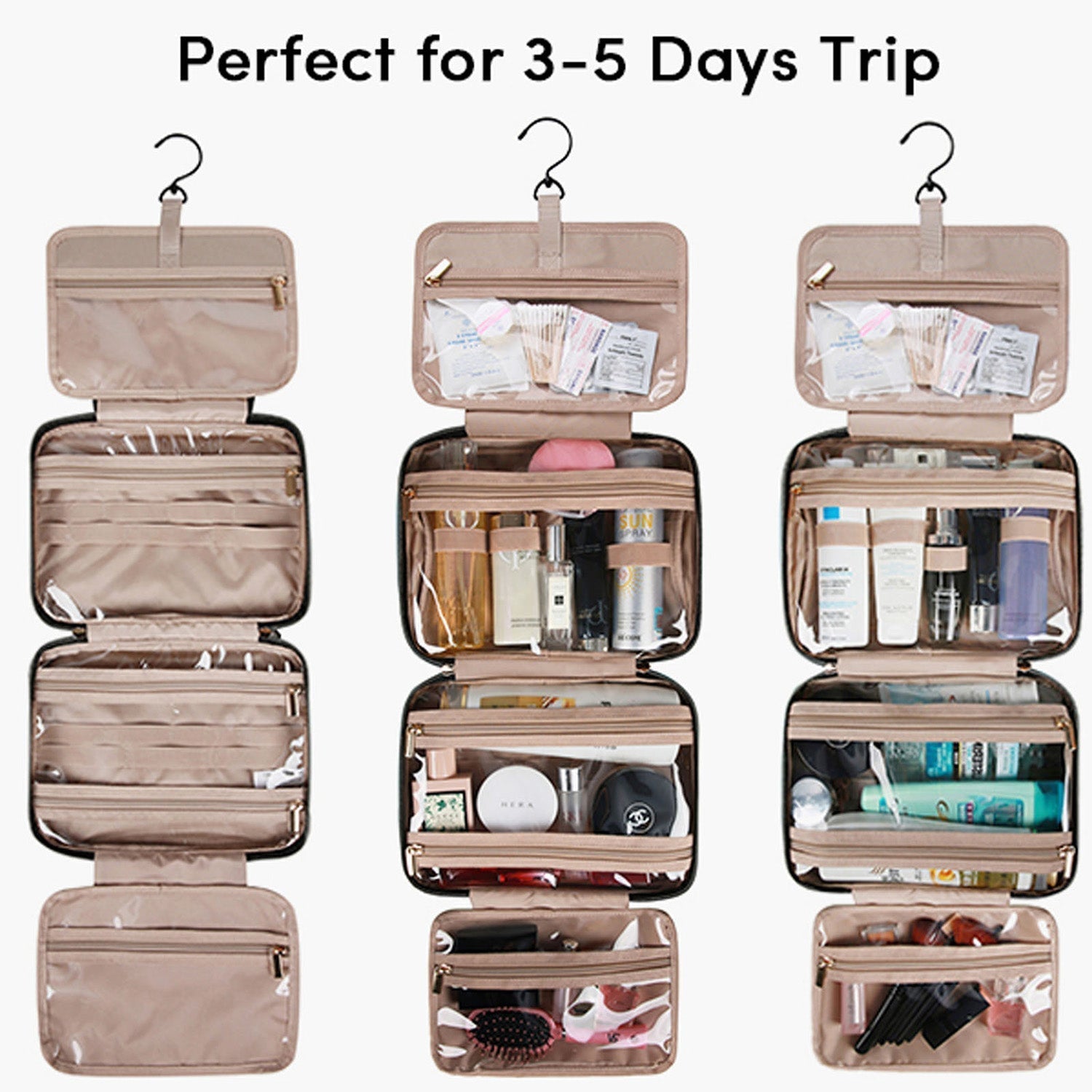 Bonchemin Pink The Space Saver Toiletry Bag - VOTVO
