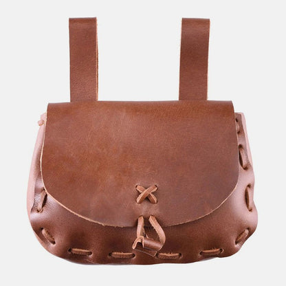 Medieval Leather Bag Pouch – Portable Coin Purse Belt Holster Waist Bag - VOTVO
