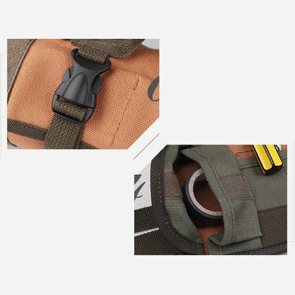 Roll Tool Pouch – Rolling Tool Bag Handbag Shoulder Organizer for Men