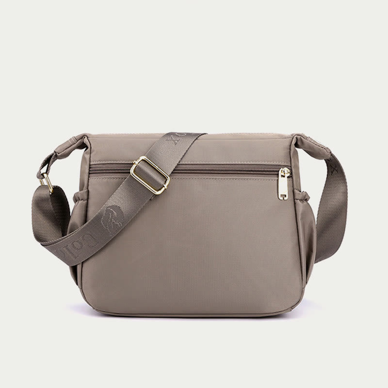 Women’s Minimalist Nylon Crossbody Bag – Water-Resistant Lightweight Daypack