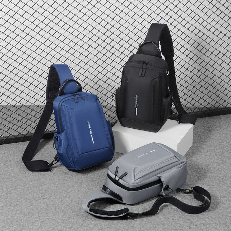 Sling Bag for Men – Large Capacity Travel & Daily Chest Bag