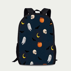 Funny Pumpkin Backpack for Halloween Party – Daily Travel Schoolbag