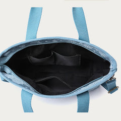 Floral Cute Printing Crossbody Purse – Large Canvas Handbag for Commuting - VOTVO