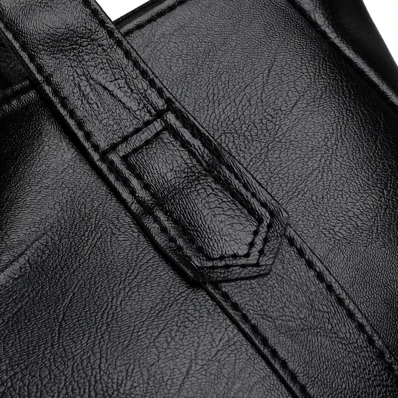 Solid color simple Large Capacity Tote Bag