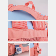 All-In-One Lightweight Reflective Backpack for Students - Durable Primary School Bag