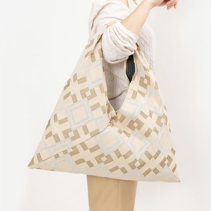 Triangle Underarm Bag for Women - Classic Canvas Shoulder Bag - VOTVO