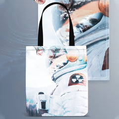 Cute Kitty Canvas Tote Bag – Multifunctional Handbag & Shoulder Bag for Daily Use