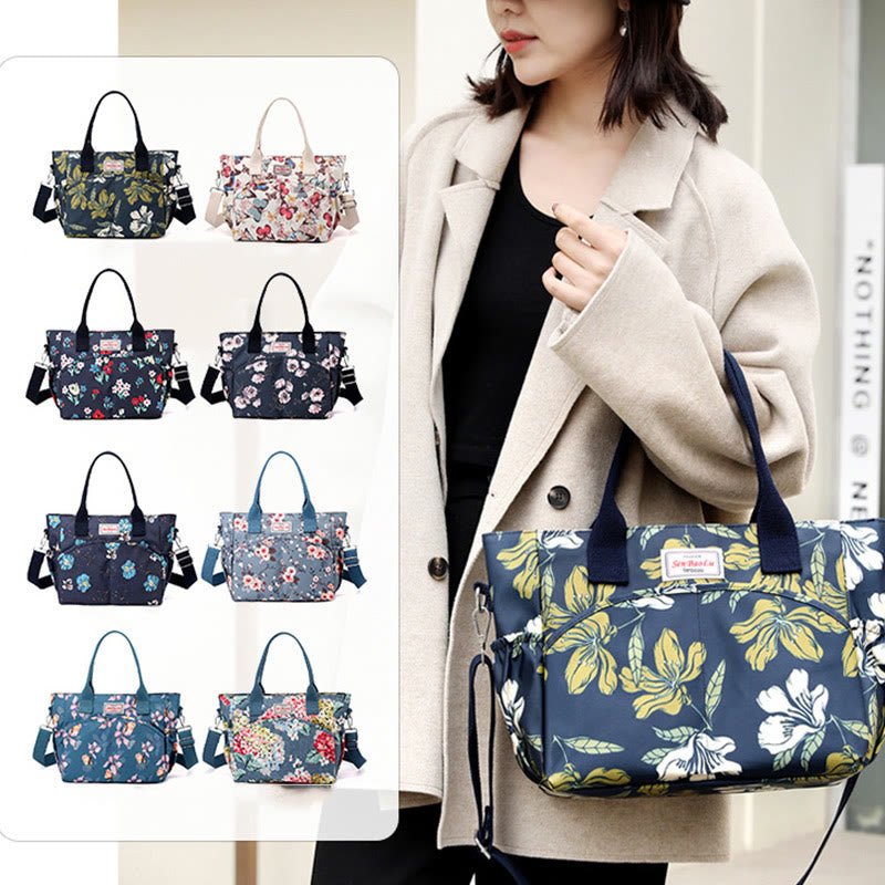 Top - Handle Bag for Women – Ethnic Flower Style Crossbody Handbag, Versatile & Stylish - VOTVO