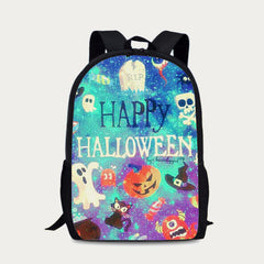 Funny Pumpkin Backpack for Halloween Party – Daily Travel Schoolbag