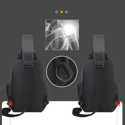 Sling Bag for Men – Large Capacity Travel & Daily Chest Bag