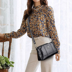 Crossbody Bag for Women – PU Leather Shoulder Handbag with Adjustable Strap