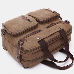 3 Way-Use Large Capacity British Style Briefcase – Versatile Elegance for Work and Travel