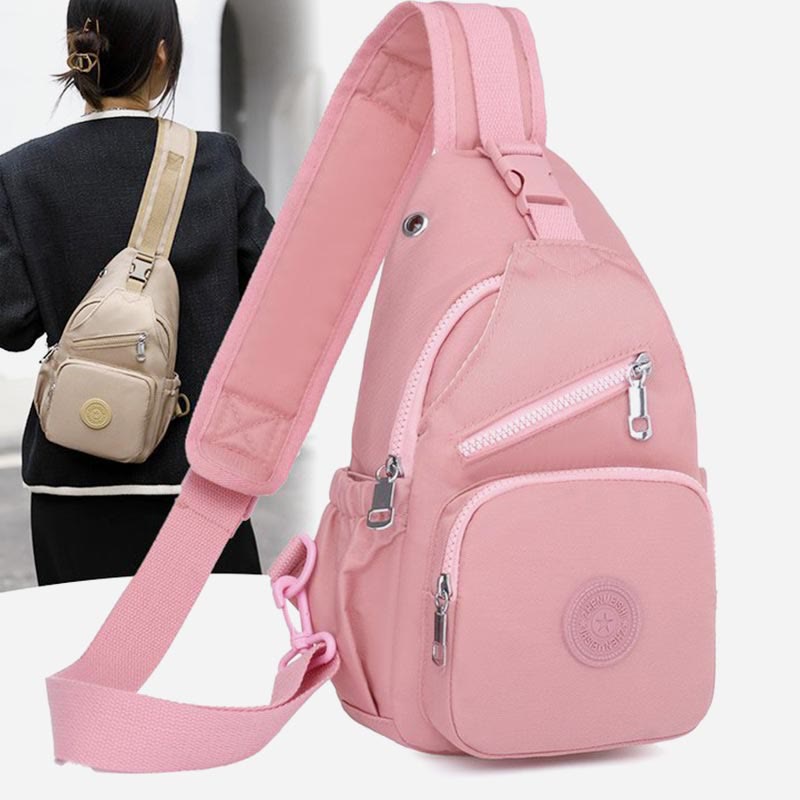Borsa a tracolla da donna | Zaino multitasche in tela impermeabile per la spesa quotidiana