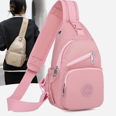 Umhängetasche für Damen | Wasserdichter Canvas-Einkaufsrucksack mit mehreren Taschen