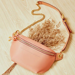 Genuine Leather Large Capacity Crossbody & Waist Bag for Women – Stylish & Versatile - VOTVO