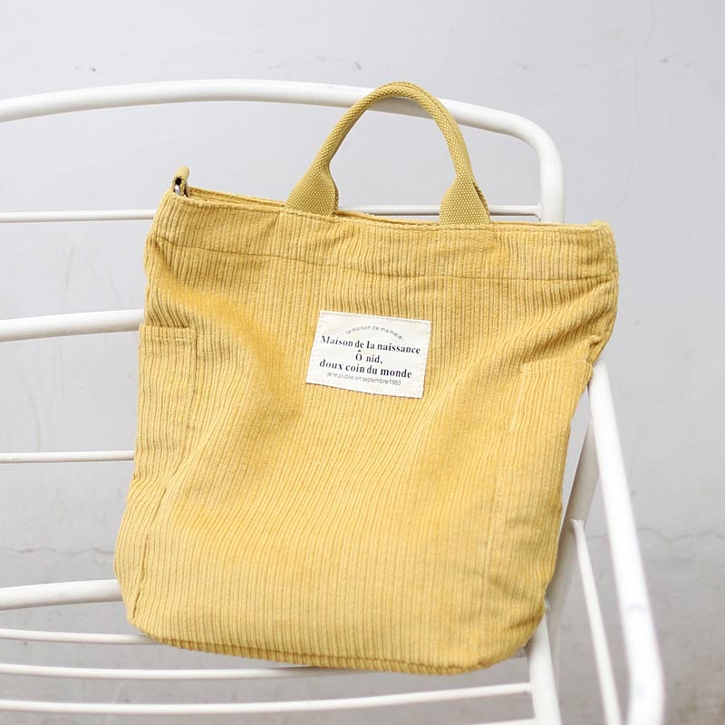 Tote Bag for Women - Retro Large Size Traveling Canvas Handbag