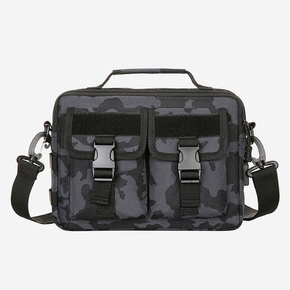 USB Charging Waterproof Large-Capacity Outdoor Messenger Bag – Nylon Crossbody Bag for Sports & Daily Use