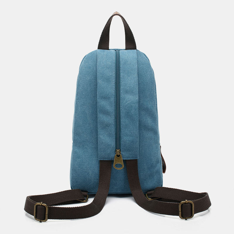 Canvas Sling Bag for Women – Small Sling Backpack Shoulder Bag