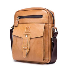 Bull Captain Genuine Leather Crossbody Bag – Stylish & Practical for Daily Use, Travel, and Business