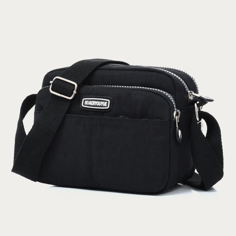 Casual Crossbody Bag for Women – Waterproof Triple Layers Nylon Bag - VOTVO