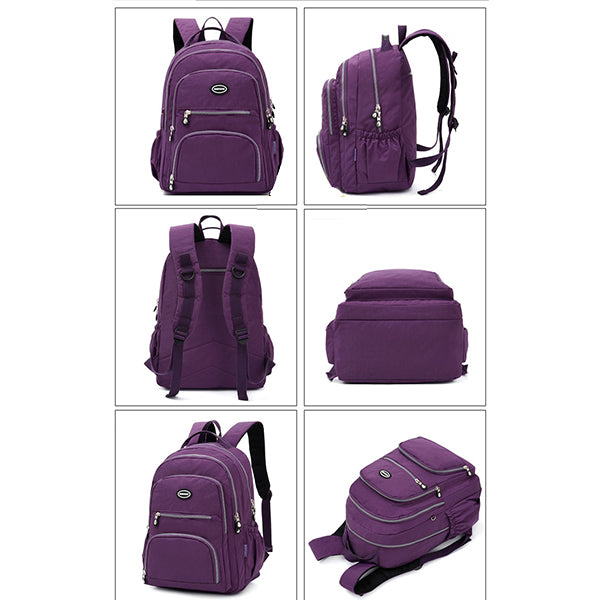 Waterproof Large Capacity Backpack – Multi-Layer Travel & School Bag