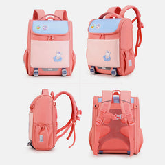 All-In-One Lightweight Reflective Backpack for Students - Durable Primary School Bag